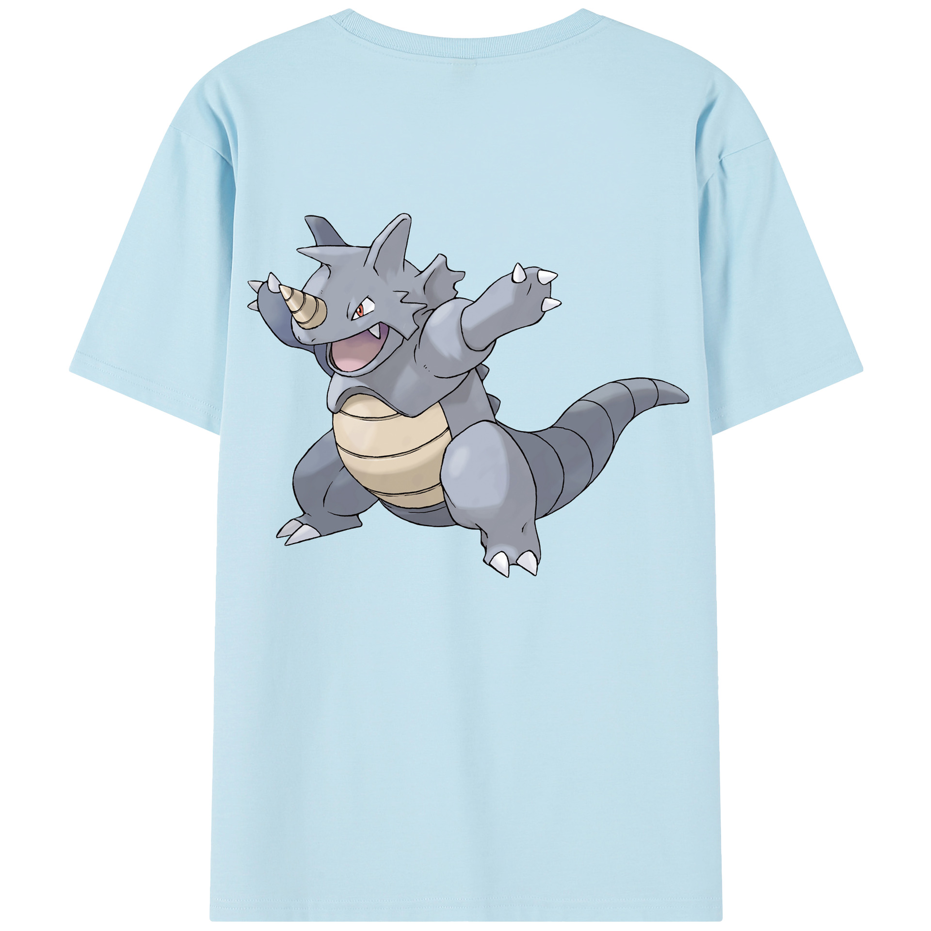 （画像用） ポケットモンスター Pokémon 綿100％半袖Tシャツ（背面プリント）